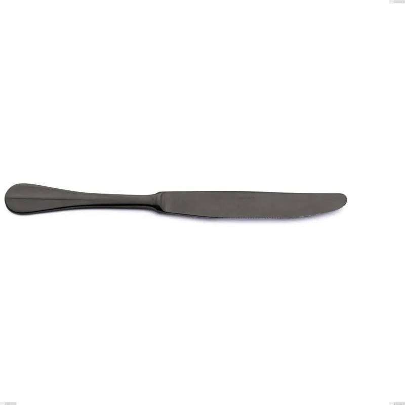 Nuovo Arrivo Coltello frutta Royal Retrò PVD Black, Acciaio inox 18/10 antico, spessore 2.5 mm, lunghezza 217 mm, pvd black Eme Posaterie