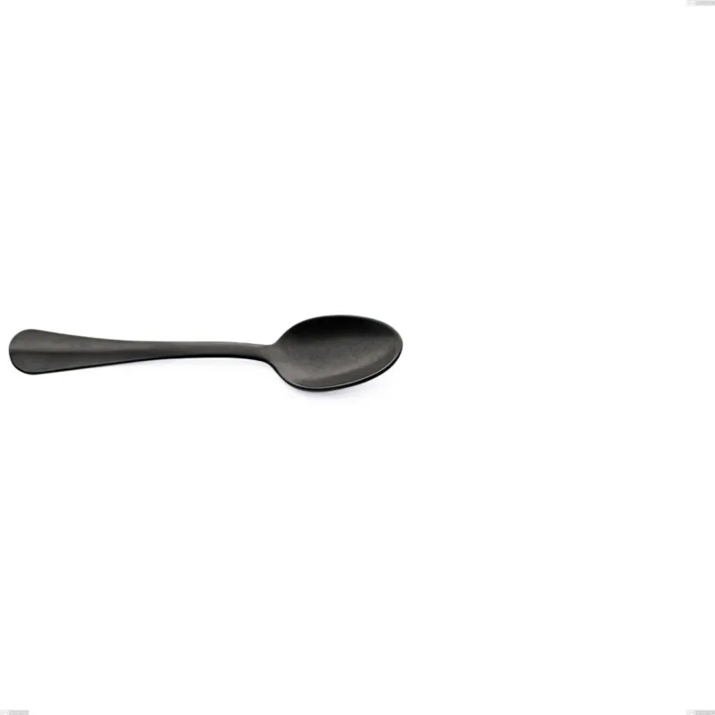 Cucchiaino moka Royal Retrò PVD Black, Acciaio inox 18/10 antico, spessore 2.5 mm, lunghezza 113 mm, pvd black Eme Posaterie Affare