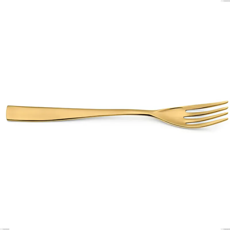 Cucchiaino frutta Etoile PVD Gold, Acciaio 18/10 lucido, spessore 4 mm, lunghezza 190 mm, pvd oro Eme Posaterie Occasione Imperdibile
