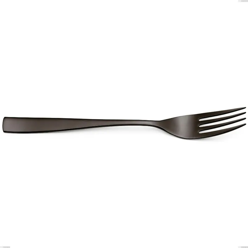 Must-Have Forchetta da servizio EtoIle PVD Black, Acciaio 18/10 lucido, spessore 4 mm, lunghezza 260 mm, PVD black Eme Posaterie