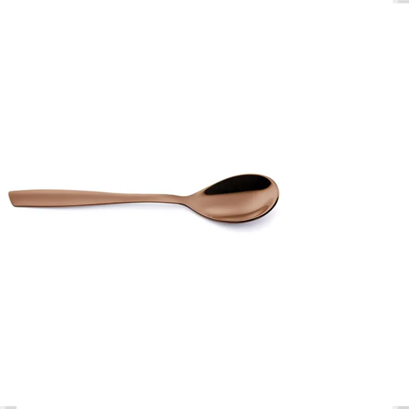 Consegna Rapida Cucchiaino caffè ELeven PVD Chocolate, Acciaio 18/10 lucido, spessore 2.5 mm, lunghezza 147 mm, PVD chocolate Eme Posaterie