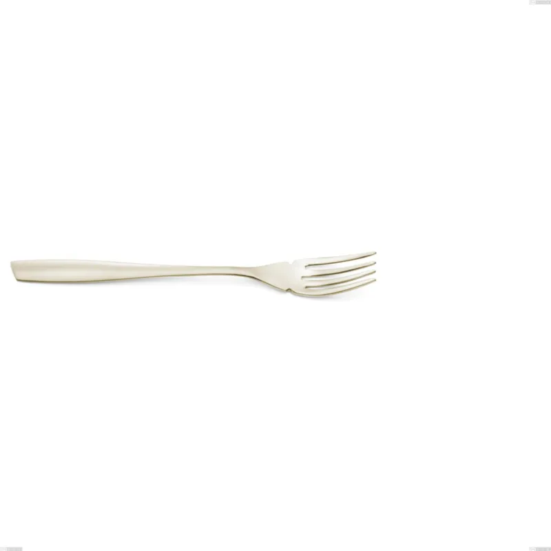 Prezzo Scontato Forchetta pesce Eleven PVD Champagne, acciaio 18/10 sabbiato, spessore 2.5 mm, lunghezza 191 mm, pvd champagne Eme Posaterie