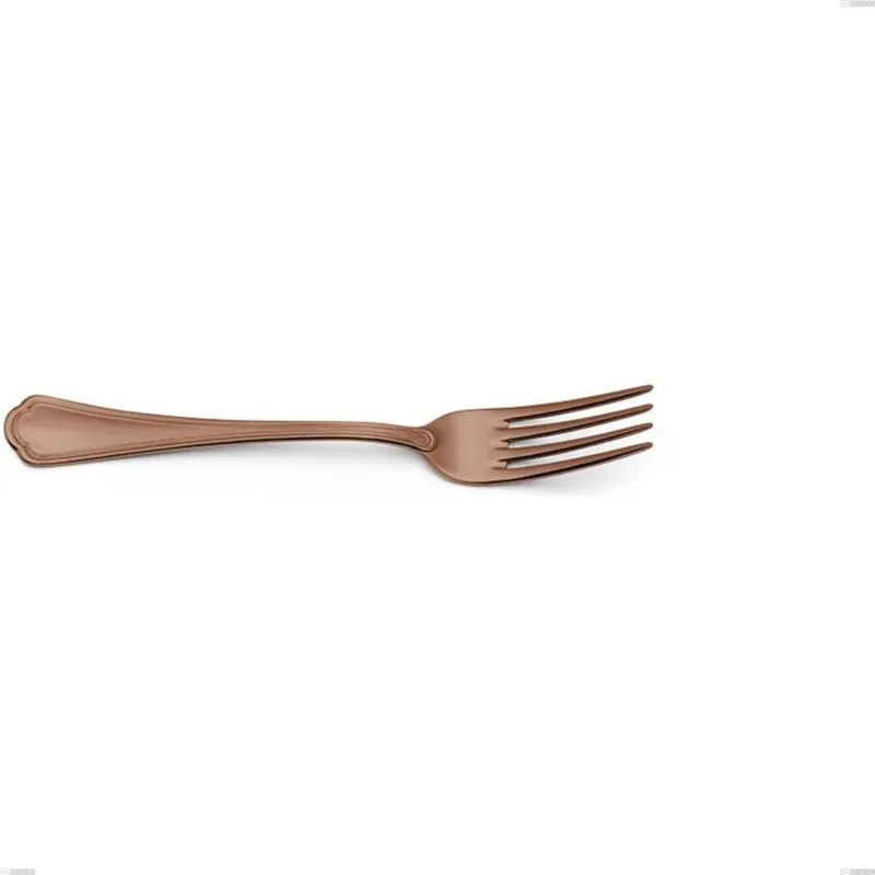 Forchetta frutta Domus Chocolate, Acciaio 18/10, lunghezza 182 mm spessore 3 mm trattamento PVD Chocolate Eme Posaterie Promo Stagionale