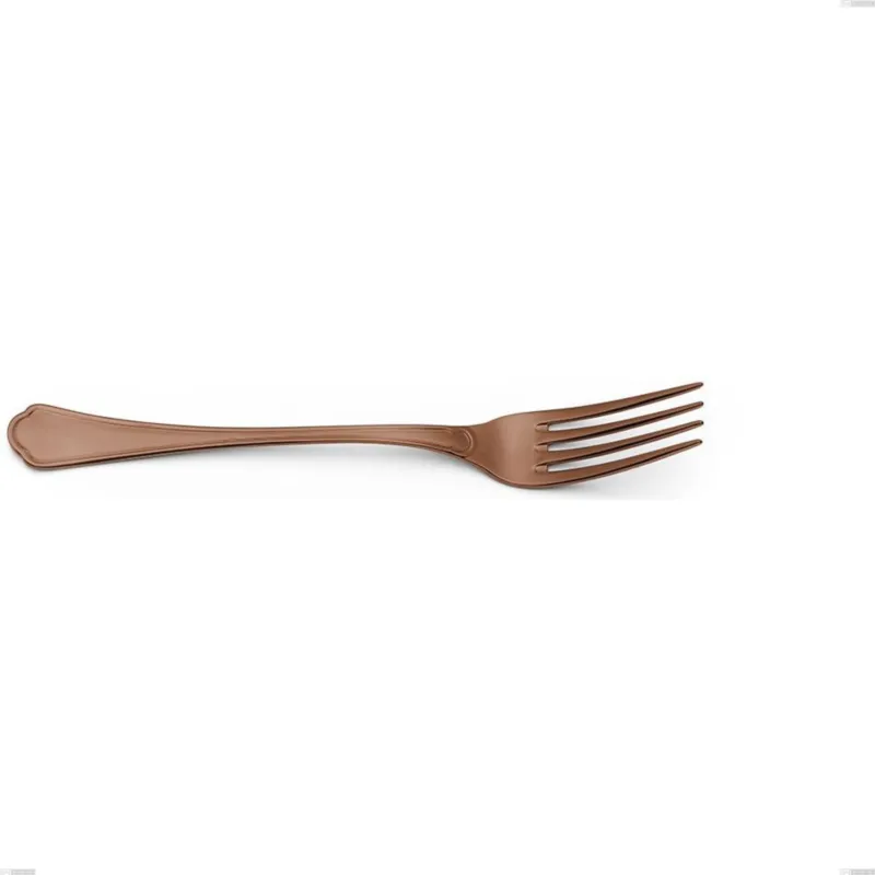 Prezzo Di Fabbrica Forchetta da servizio Domus Chocolate, Acciaio 18/10, lunghezza 240 mm spessore 3 mm trattamento PVD chocolate Eme Posaterie