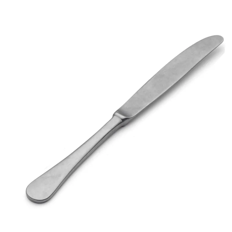 Coltello da tavola MILANO Retrò in acciaio inox 18/10 lucidatura opaca 2,5 mm di spessore, Lunghezza 240 mm Eme Posaterie Non Perdere