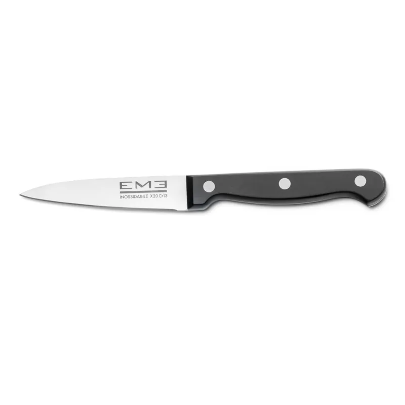 Promo Stagionale Coltello da Sbucciatore Rodeo realizzato in acciaio 18/10, 19,5 cm lunghezza lucidato a specchio. in busta di Nylon Eme Posaterie