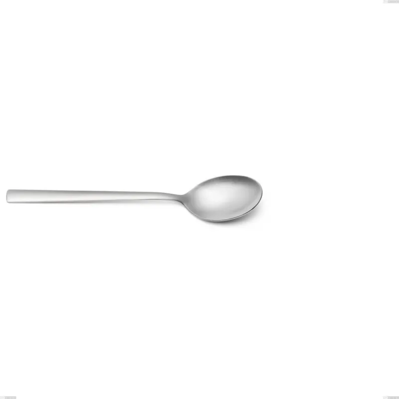 Cucchiaio tavola Fashion sabbiato , 18/10 (AISI304) , spessore 3 mm Lunghezza 210 mm inox satinato Eme Posaterie Quantità Limitata