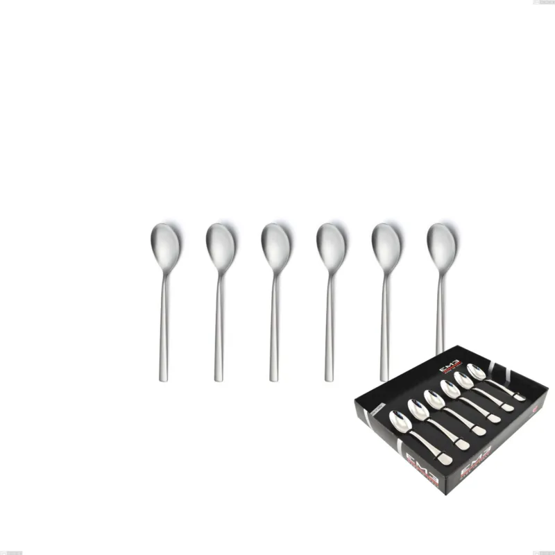 Confezione vetrina 6 pezzi moka Fashion sabbiato , 18/10 (AISI304) , spessore 3 mm Eme Posaterie Compra Adesso