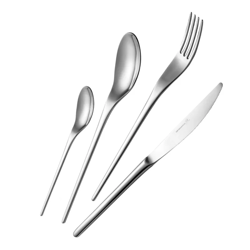 Servizio Posate JOLI 51 pezzi acciaio inox 1810 lucidato a specchio spessore 4.0 mm in Confezione Regalo Eme Posaterie Miglior Prezzo