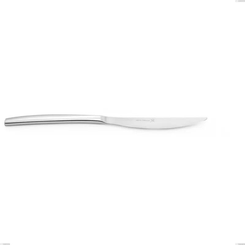 Offerta Limitata Coltello da tavola VANITY in acciaio 18.10 AISI430 , spessore 8 mm , Lunghezza 246 mm manico in acciaio lucido lavabili in lavastoviglie Eme Posaterie