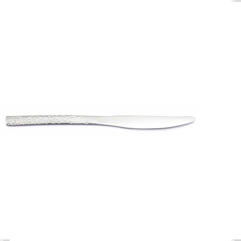 Nuova Collezione Coltello da tavola MARTE in acciaio 18.10 AISI304 2,5 mm, Lunghezza 235 mm manico in acciaio lavabili in lavastoviglie Eme Posaterie