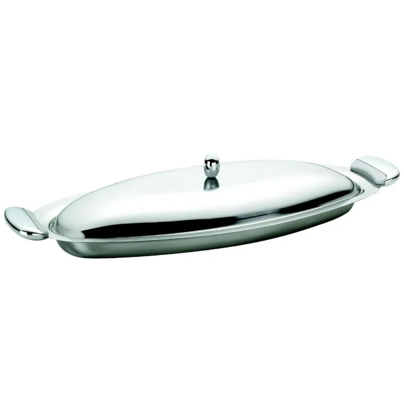 Pescera JOINT EME in acciaio inox Lucido 1810 lunghezza 60 cm manicatura in metallo pressofuso finitura lucida e sabbiata Eme Posaterie Subito Disponibile