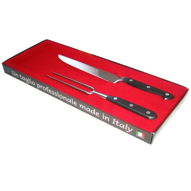 Confezione 1coltello e 1forchettone Coltellerie Paolucci Più Venduto
