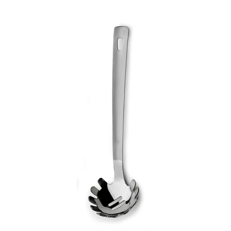 Servispaghetti dosa spaghetti a servire in acciaio 18/C MINI FLY MESTOLI 29.3 cm NICHEL FREE Con manico forato Eme Posaterie Non Perdere