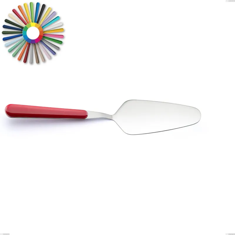 Pala torta Brio, Acciaio inox 18.c (AISI 430), manici in abs Dimensioni lunghezza 24 cm Eme Posaterie rosa 66 Occasione