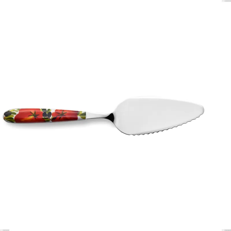 Pala torta Vero Albenga, acciaio 18.0 nickel free, manicatura pbt sublimato acciaio lucido, lunghezza 257 mm Eme Posaterie Novità