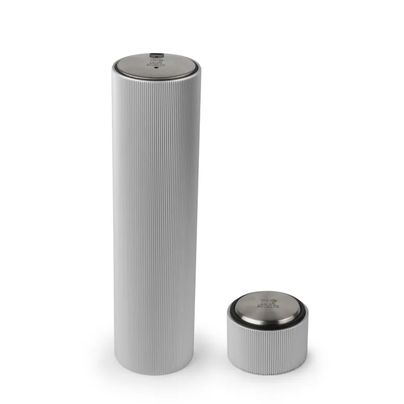 Cavatappi elettrico Peugeot Line Reverse h 21 cm per Estrazione di sughero elettrica automatica Alluminio, Grigio chiaro Peugeot Affare