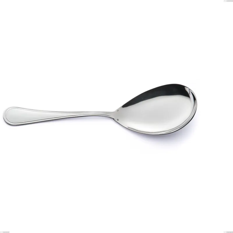 Pala riso Impero Argento 8 micron, Acciaio inox Aisi 304 Finitura Argentata, spessore argento 8 micron, spessore posata 3 mm, lunghezza 257 mm Eme Posaterie Offerta Speciale