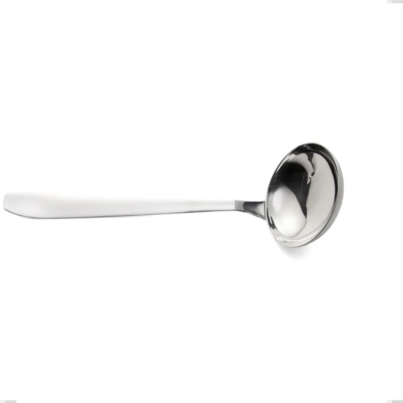 Mestolo katya, Acciaio inox Aisi 304 Posate Lucide, spessore 2 mm, lunghezza 273 mm Eme Posaterie Direttamente Dal Produttore
