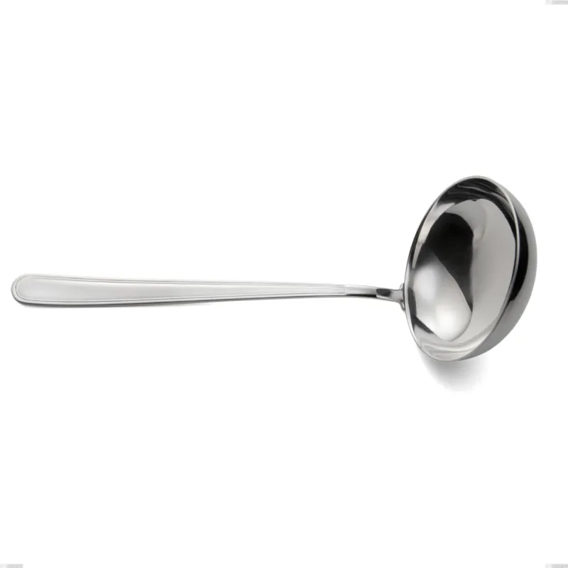 Mestolo medea, Acciaio inox Aisi 304 lucido, spessore 3 mm, lunghezza 270 mm Eme Posaterie Spedizione Espresso