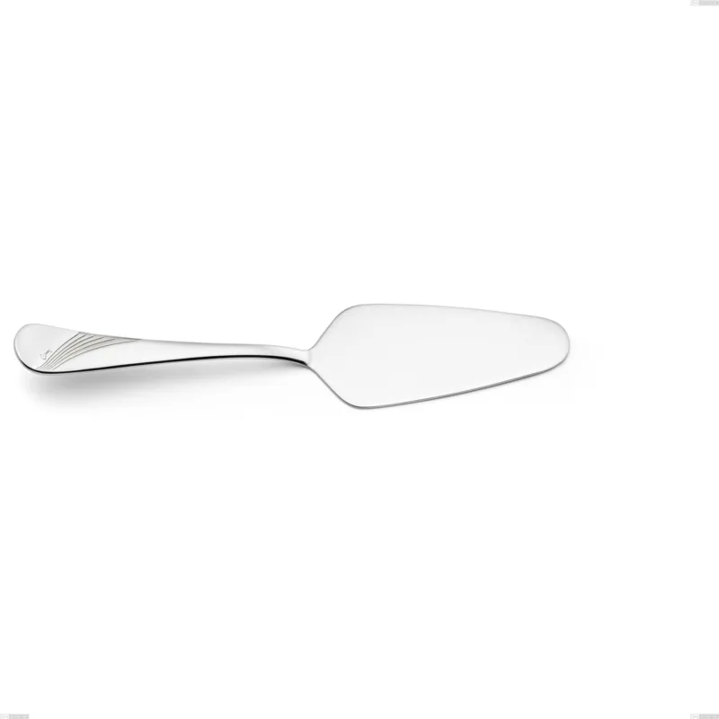 Nuovo Arrivo Pala torta Milano Inciso , 18/10 (AISI304) acciaio inox Lucido Acciaio lucido finitura a specchio , manico inciso, spessore 2,5 mm mm, lunghezza 225 mm Eme Posaterie