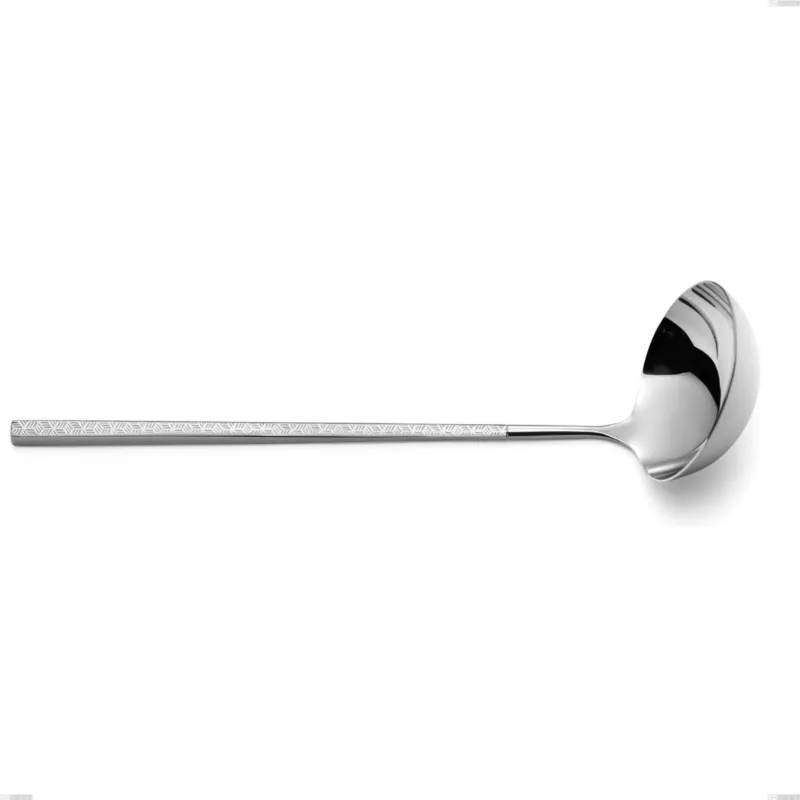 Mestolo Kyoto Origami, Acciaio inox (Aisi 304) inox lucido, lunghezza 280 mm Eme Posaterie Spedito Oggi