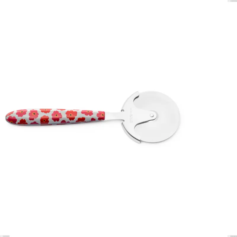 Offerta Rotella tagliapizza Vero poppy, acciaio 18.0 nickel free, manicatura pbt sublimato acciaio lucido, lunghezza 190 mm Eme Posaterie