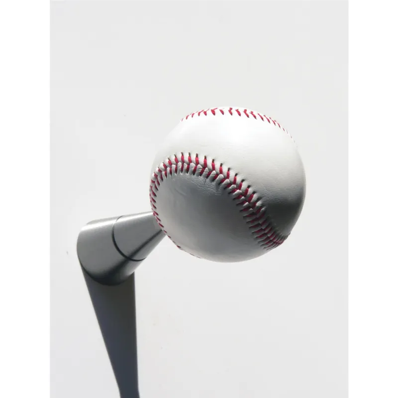 Appendiabiti da parete in acciaio inossidabile BASEBALL dimensioni 7x7x h 13,5 Cm Pomello con Pallina da Baseball Finitura Inox Lucido INSILVIS Novità