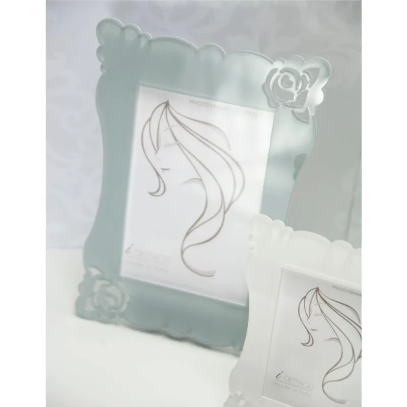 Offerta Del Giorno Portafoto in Crystalplex per foto 10x15 SHABBY - 18Xh23 cm cornice in crystalplex bicolore bianco tortora I Dettagli