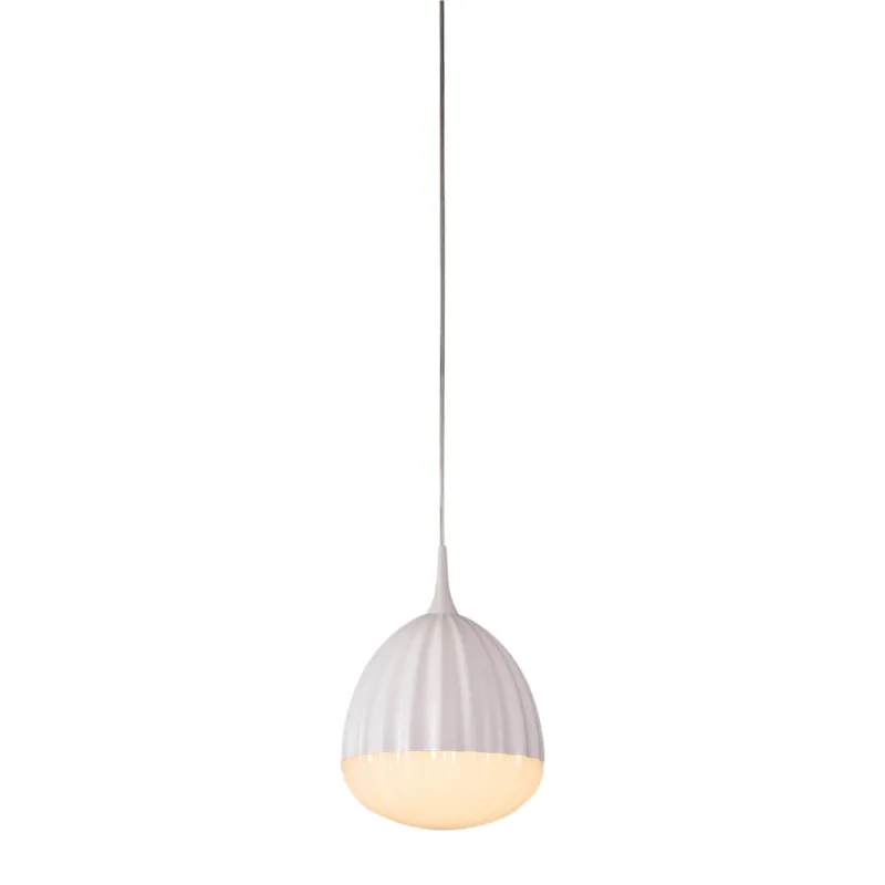Lampada a sospensione, Plafoniera a LED LOTUS in acciaio e policarbonato 24x24xh18 cm - filo 120 12 W- 1600 Lumen , colore bianco Mimax Lighting Compra Online