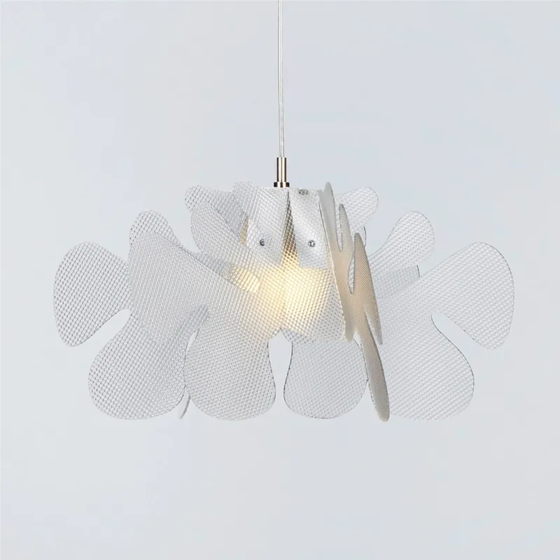 Ultima Occasione Lampada a Sospensione 55x55h32 cm Aralia in metacrilato Versione Piccola Peso 2.4 kg 30W spectrall trasparente Emporium