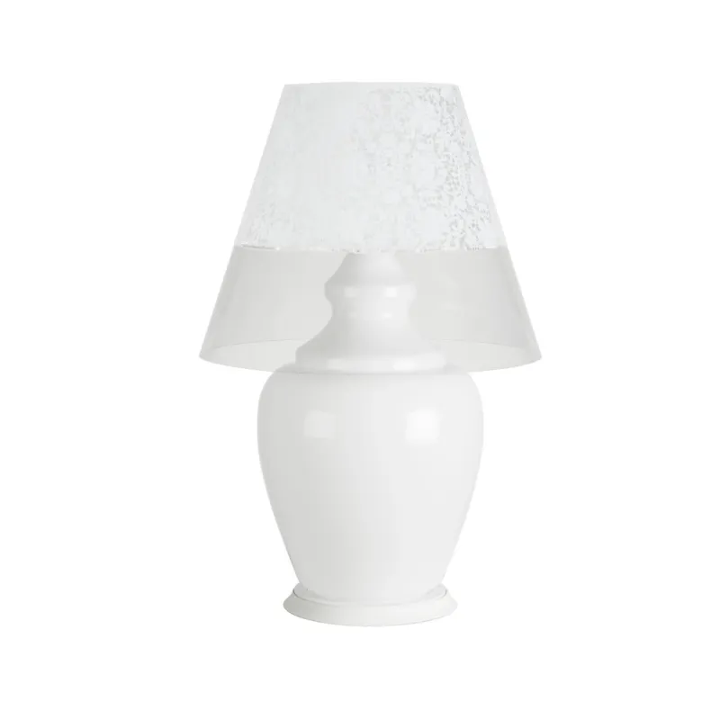Nuova Collezione Lampada da terra per interno ANGIPU‘ Ø 59xh 88 cm Paralume in metacrilato opalino bianco Emporium