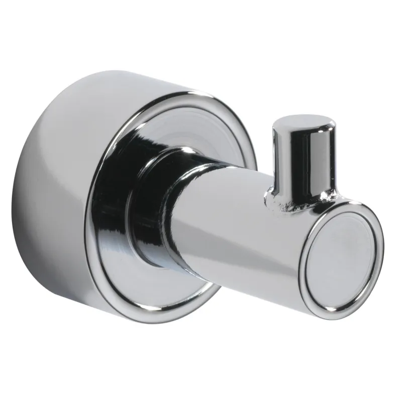 Appendino singolo da bagno in ottone cromato 3x4xh3 cm Linea Tiffany inox lucido Carlo Iotti- Accessori Bagno Solo Oggi