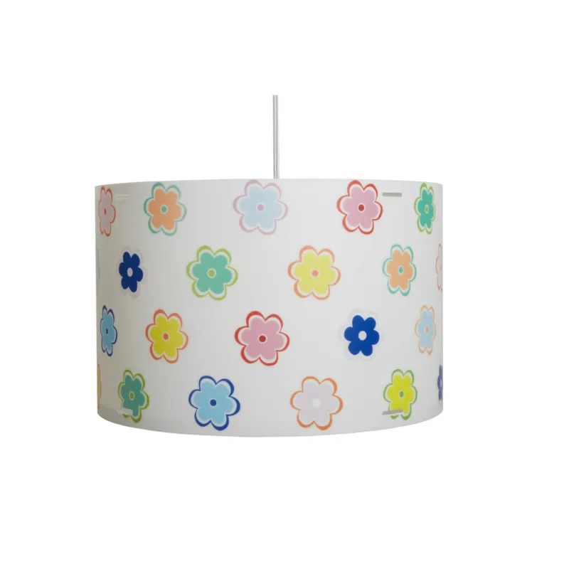 A Buon Prezzo Lampada a sospensione per camerette CYLINDER Piccola Ø 30xh 19,6 cm in multicolor FIORI Emporium