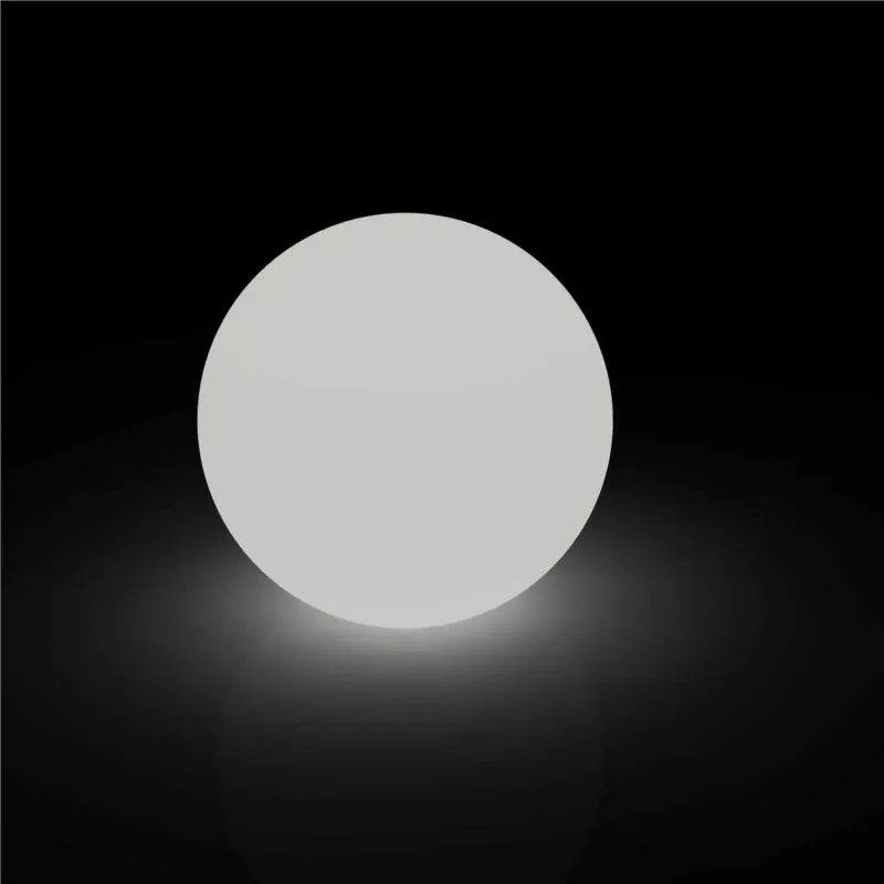Lampada Sfera MOON per interno esterno diametro 55cm senza illuminazione trasparente Kloris Vendita Finale