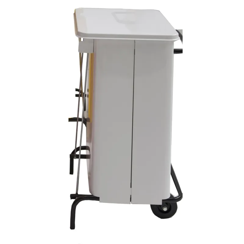 Compra Oggi Stesso Pattumiera con Ruote Rettangola MIDI 48x46xh 76 - Litri 70 colore bianco Graepel spa