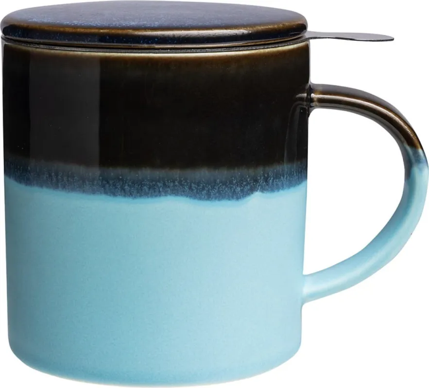 Industrial - Tazza con Colino, Blu Esclusivo