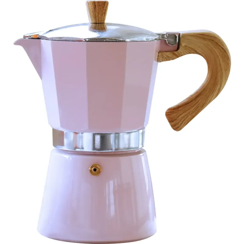 Venezia - Caffettiera da 6 Tazze,rosa Occasione