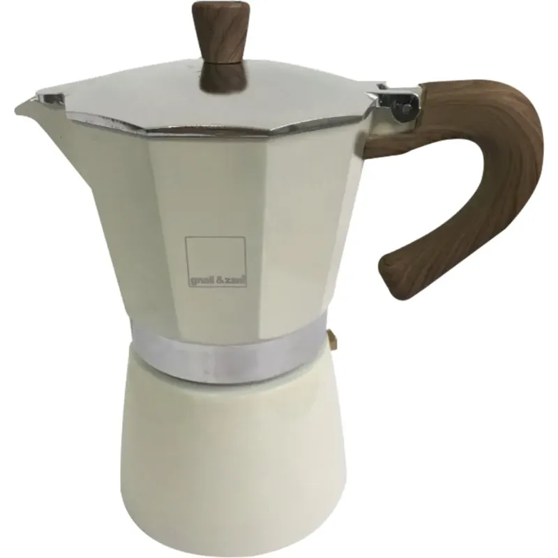 Di Tendenza Venezia - Caffettiera da 6 Tazze,crema