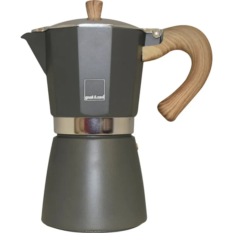 Venezia - Caffettiera da 6 Tazze,grigio Popolare