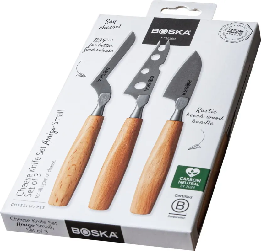 Set di 3 Coltelli per Formaggio Amigo - Small Professionale