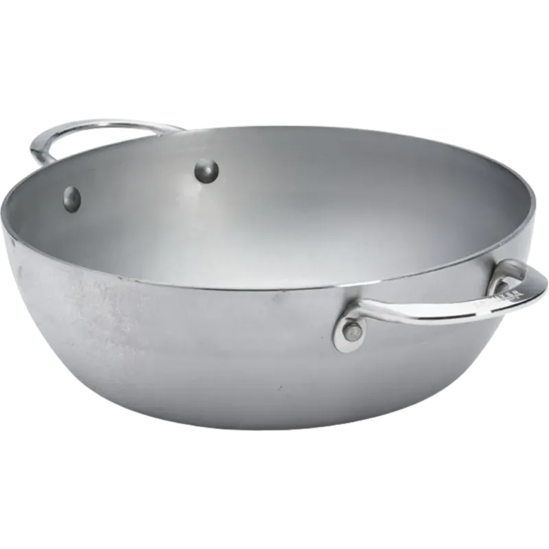 Offerta Del Giorno Mineral B - Padella Lionese Tonda Profonda con 2 Maniglie,Ø 28 cm
