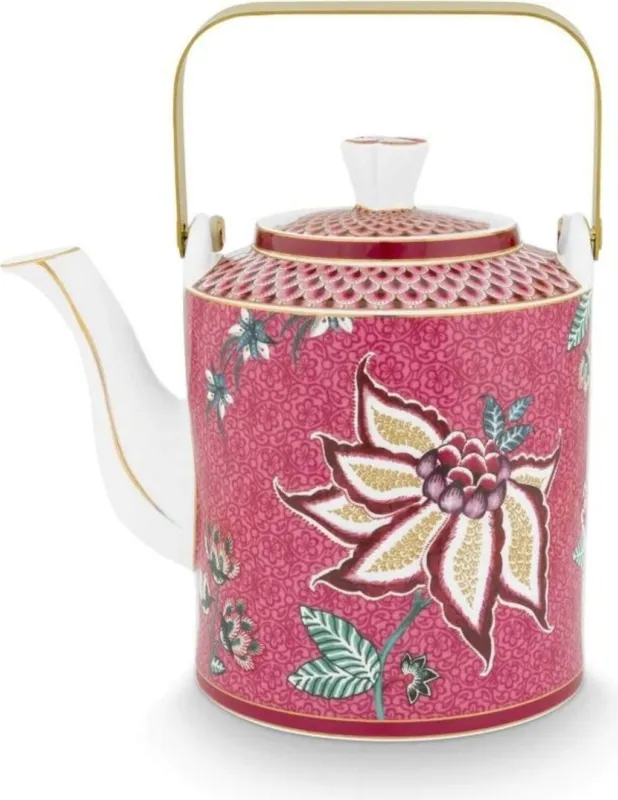 A Buon Prezzo Oriental Flower Festival - Set Regalo Teiera, 1 Litro