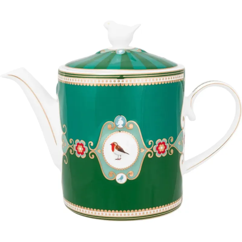 Economico Love Birds - Teiera,Verde