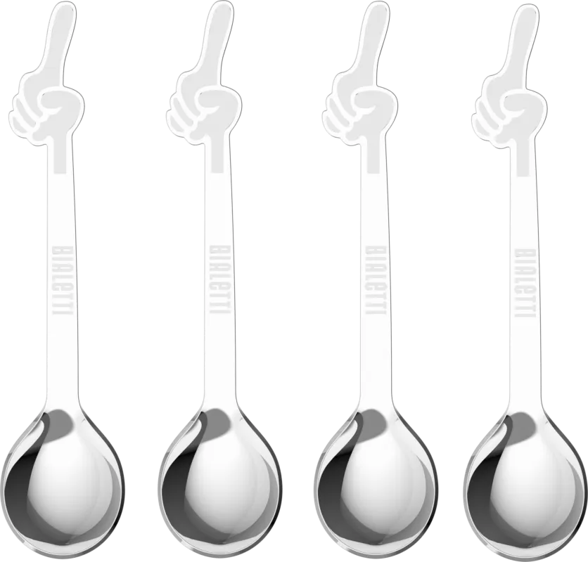 Cucchiaini da Caffè Omino - Set di 4 Pezzi Solo Oggi