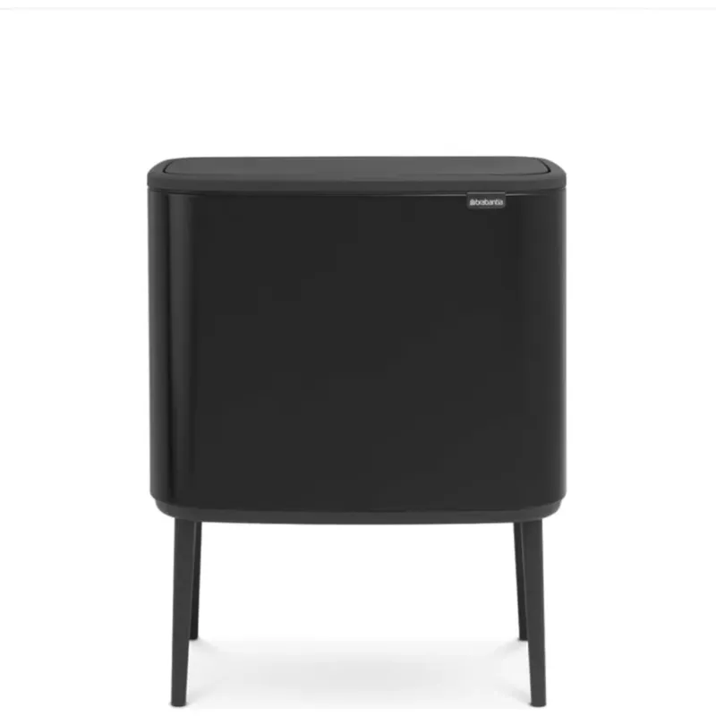 Ordina Subito Bo Touch Bin - Pattumiera 36 L con Inserto in Plastica,Matt Black