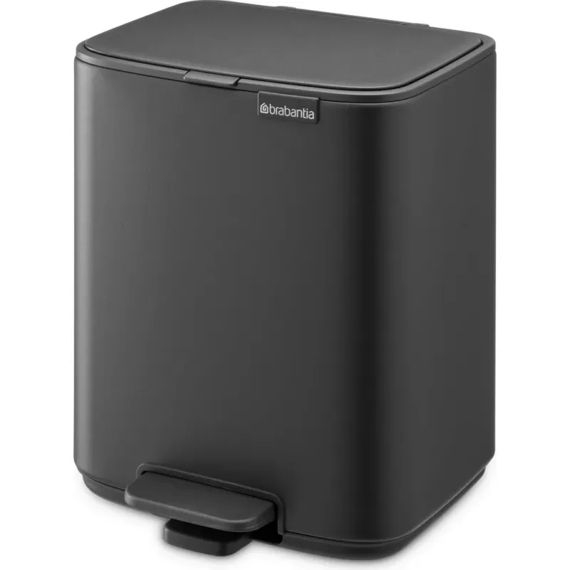 Saldi Bo - Pattumiera a Pedale, 7 L,Mineral Infinite Grey