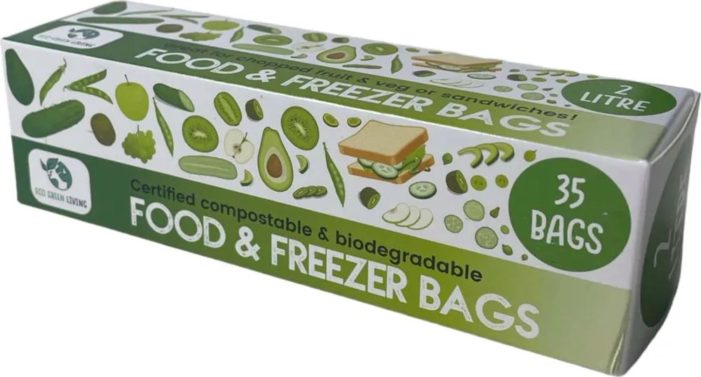 Sacchetti Compostabili per Alimenti da Congelare - 2 L Scelto Dai Clienti