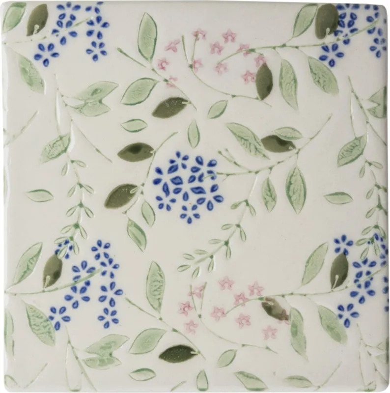 Vintage Garden - Sottobicchiere, Blu Offerta Del Giorno
