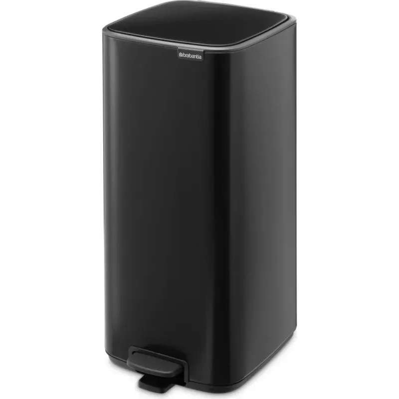 Compra Online Bo - Pattumiera a Pedale, 30 L,Matt Black